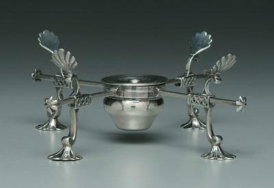 George II English silver dish