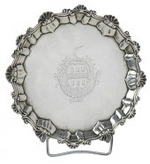 GEORGE II ENGLISH SILVER WAITE