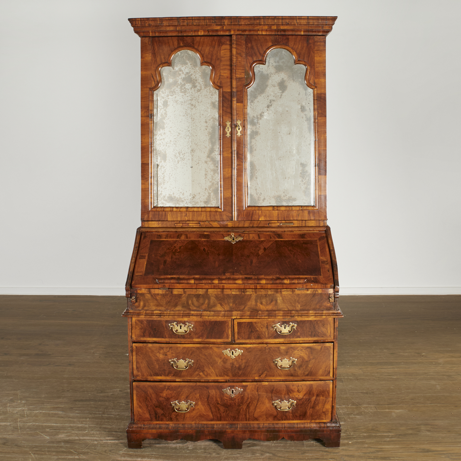 GEORGE II FIGURED WALNUT