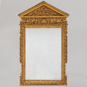 GEORGE II GILTWOOD MIRROR5 ft.