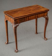 GEORGE II-III MAHOGANY CONCERT