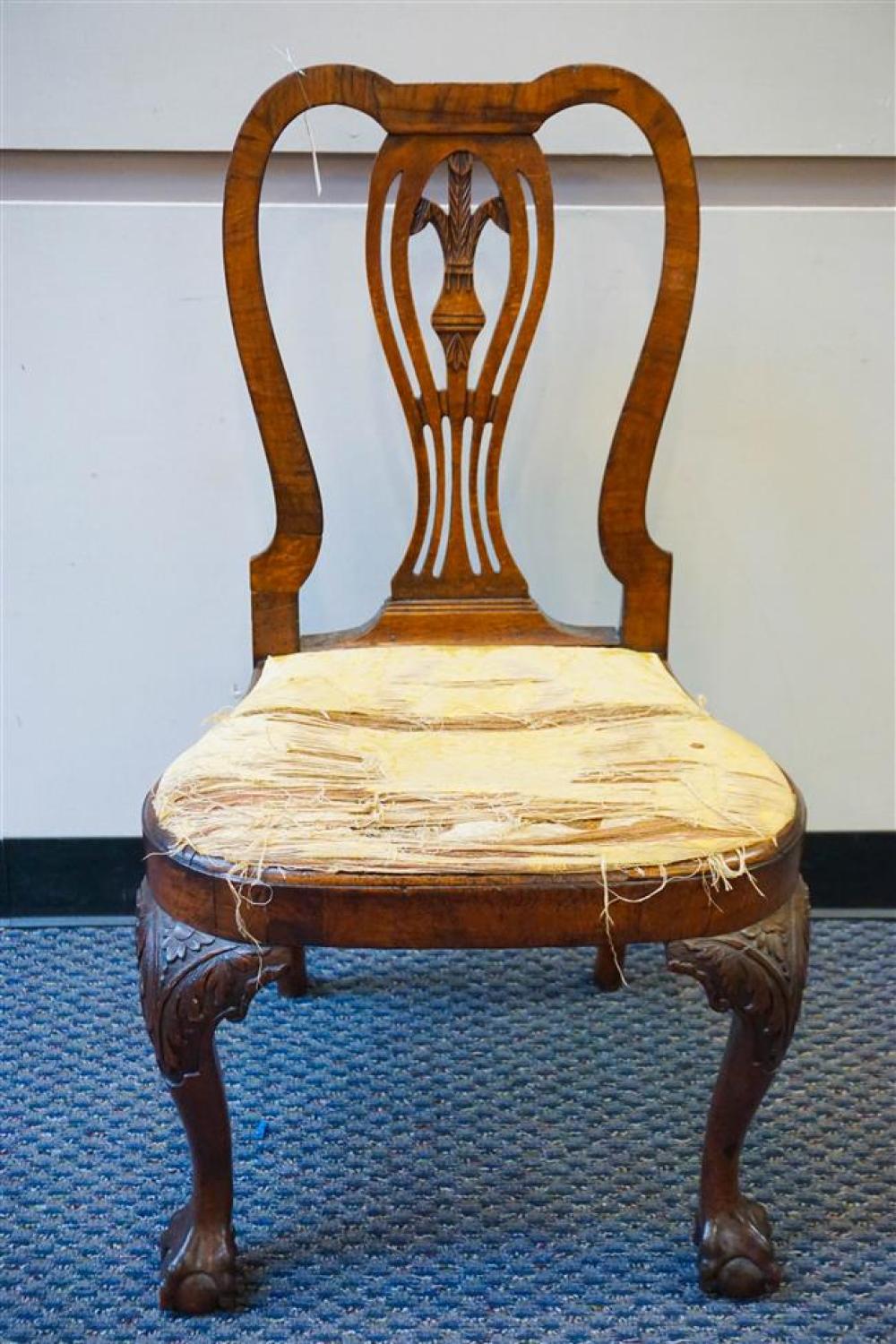 GEORGE II-III WALNUT VENEER AND OAK