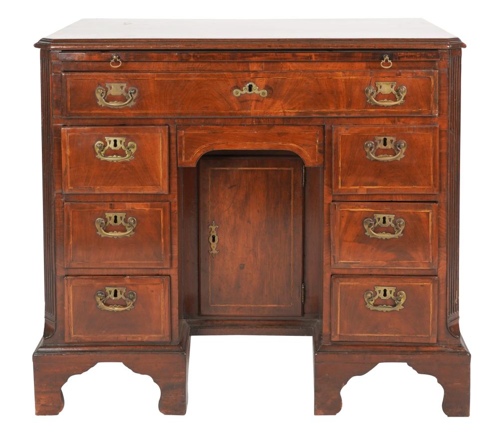 GEORGE II INLAID MAHOGANY