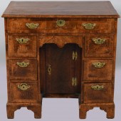 GEORGE II INLAID WALNUT BACHEL