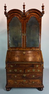 GEORGE II INLAID WALNUT DOUBLE