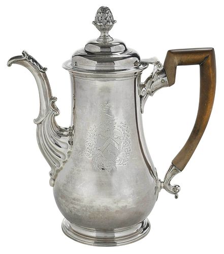 GEORGE II IRISH SILVER COFFEE