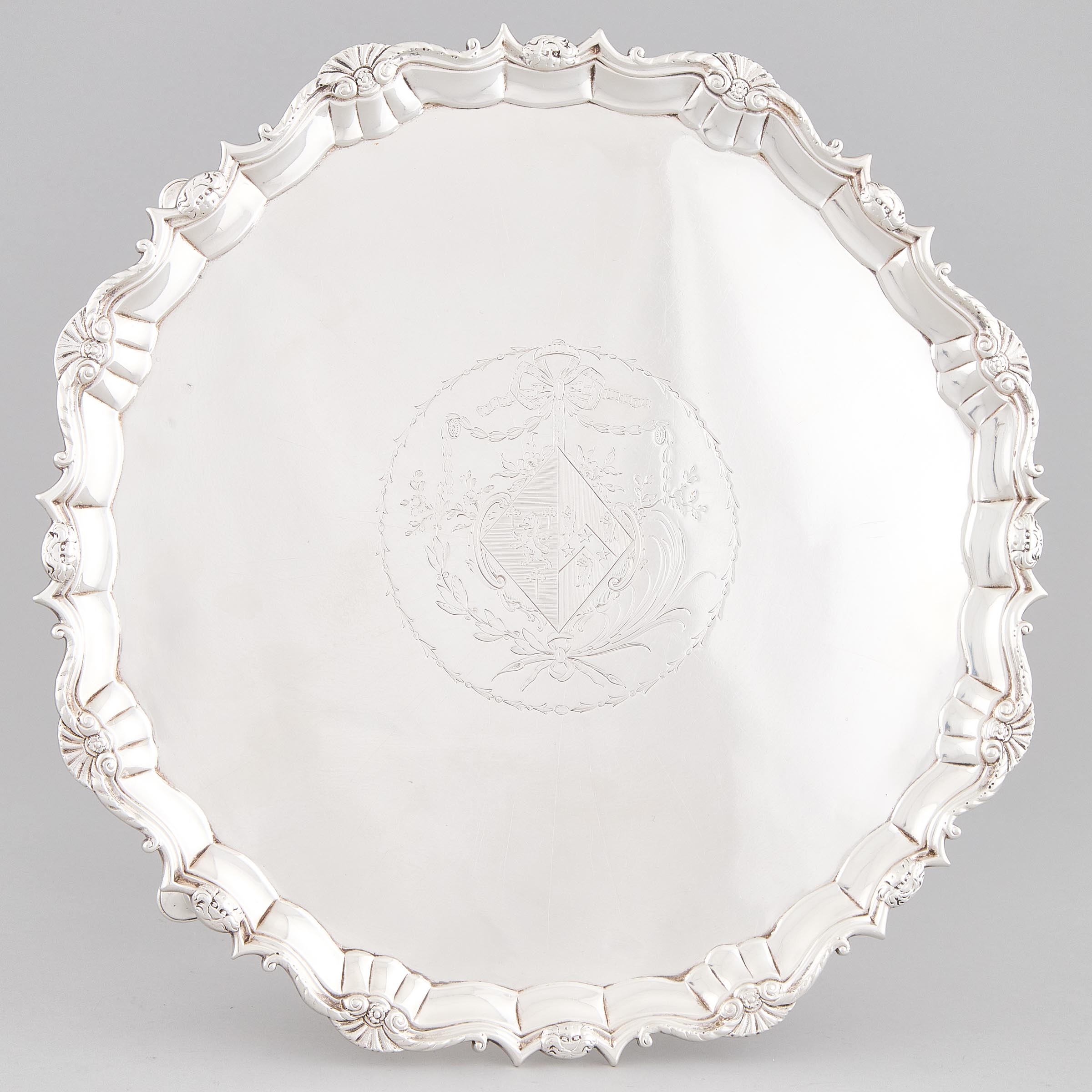 George II Irish Silver Shaped