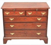 GEORGE II MAHOGANY BACHELOR'S