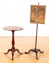 GEORGE II MAHOGANY CANDLESTAND