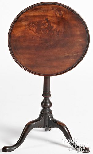 GEORGE II MAHOGANY CANDLESTAND, CA.