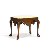 GEORGE II OAK STOOL<br>George