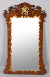 GEORGE II PARCEL-GILT WALNUT S
