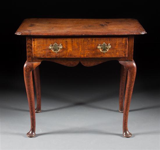 George II Queen Anne style oak