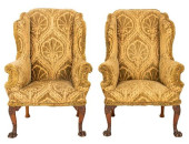 GEORGE II REVIVAL WINGBACK ARM