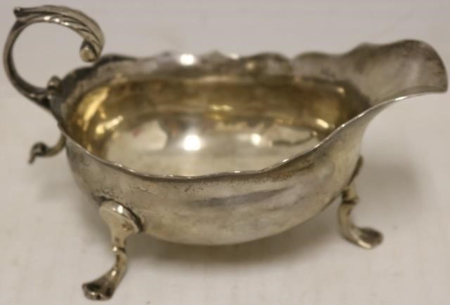 GEORGE II SILVER CREAM PITCHER,