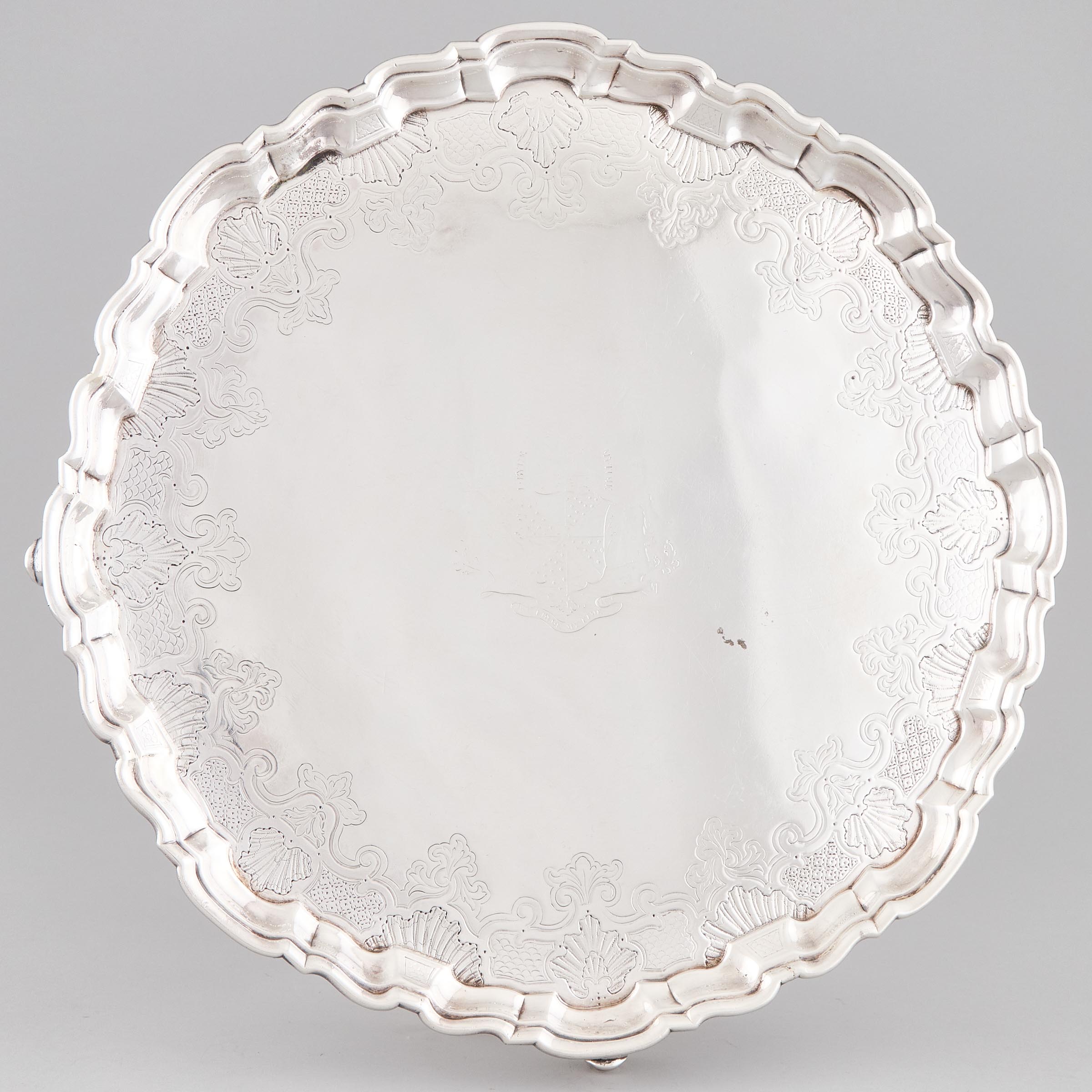 George II Silver Large Salver, Paul