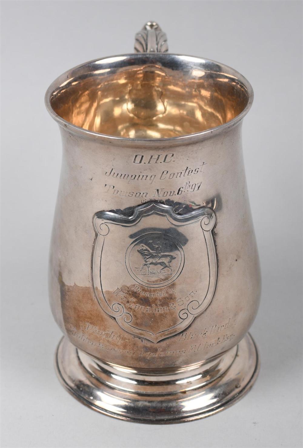 GEORGE II SILVER MUG, LONDON