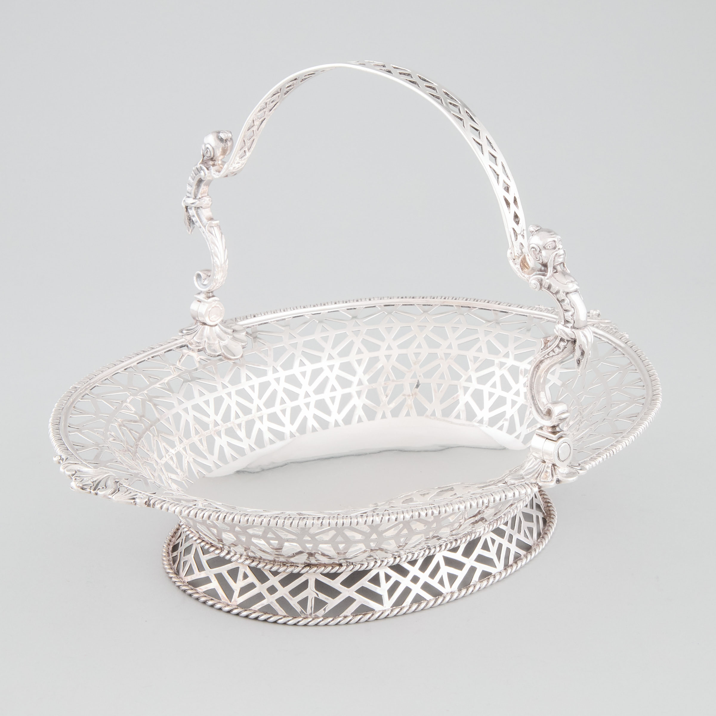 George II Silver Pierced Cake