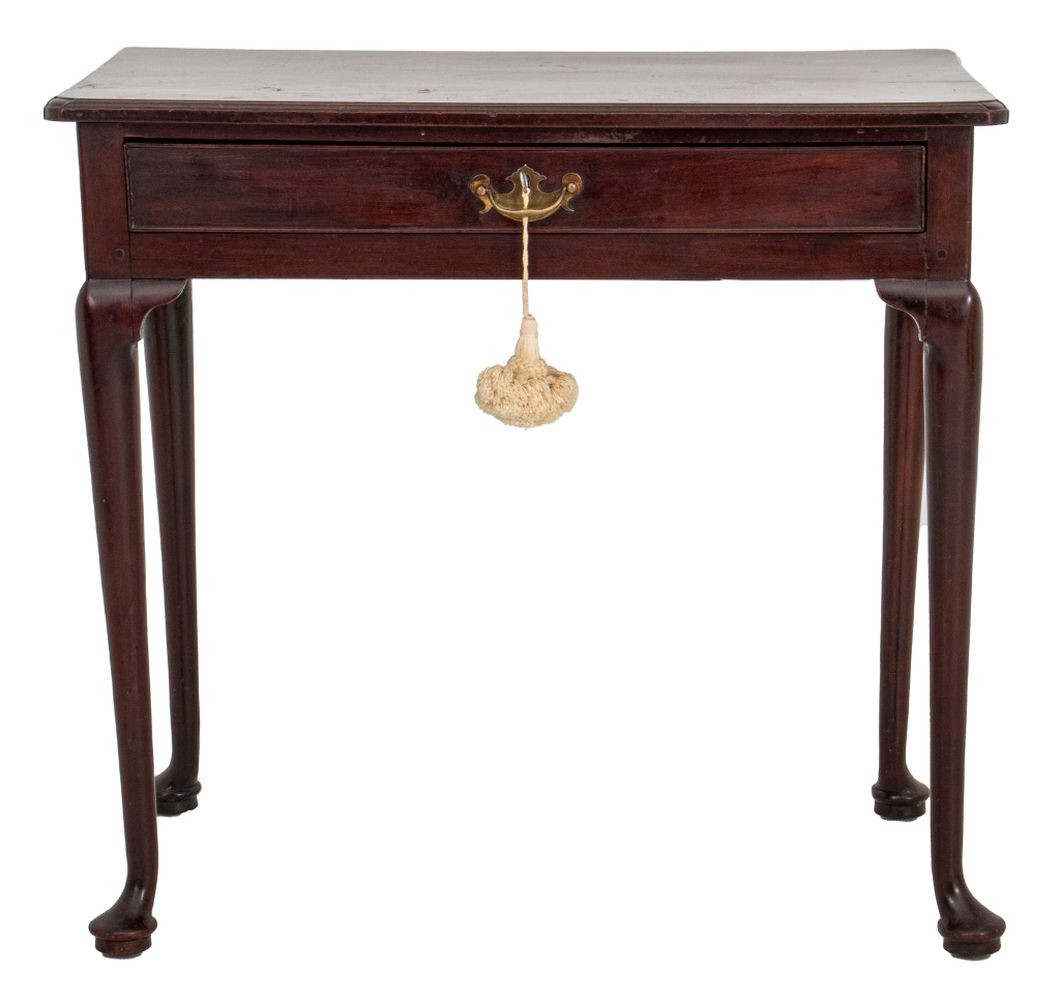 GEORGE II SMALL MAHOGANY WRITING