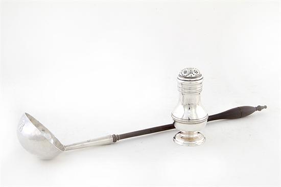 George II sterling punch ladle