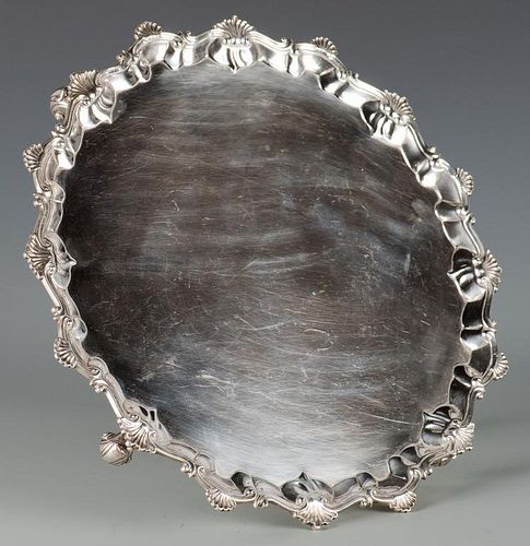 GEORGE II STERLING SALVER, 14",