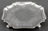 GEORGE II STERLING SILVER FOOT