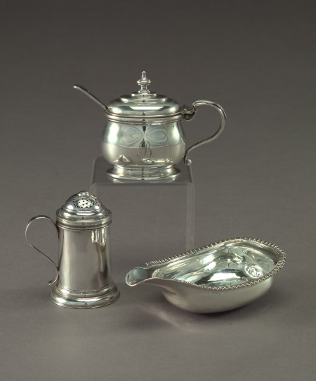 George II Sterling Silver Pepper