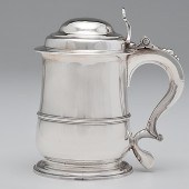 George II Sterling Tankard Eng