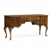 GEORGE II STYLE BANDED WALNUT