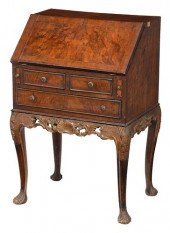 GEORGE II STYLE CARVED FIGURED