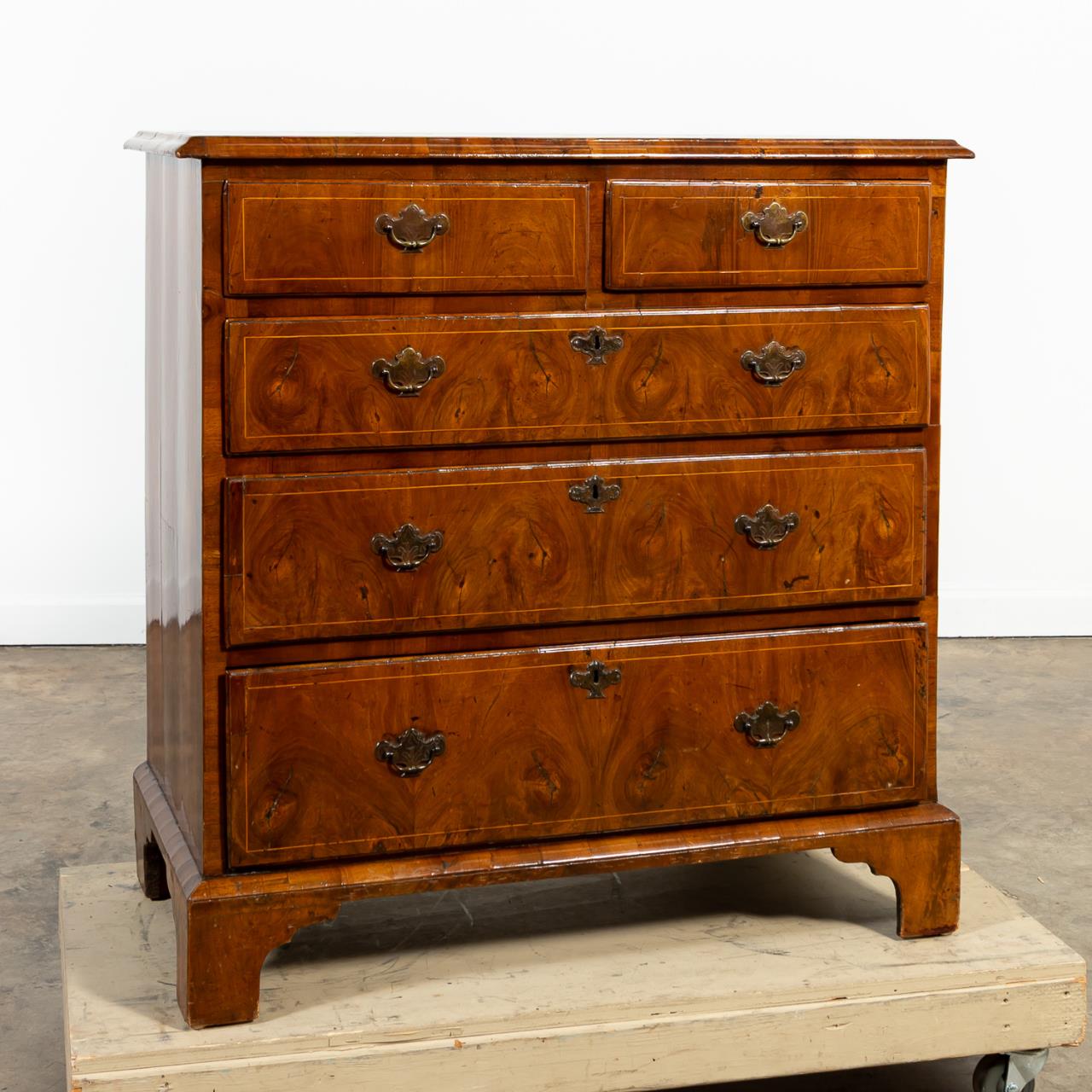GEORGE II-STYLE FIVE-DRAWER