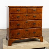 GEORGE II-STYLE FIVE-DRAWER WA
