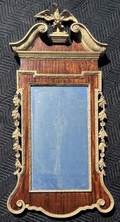 GEORGE II STYLE MAHOGANY & GIL