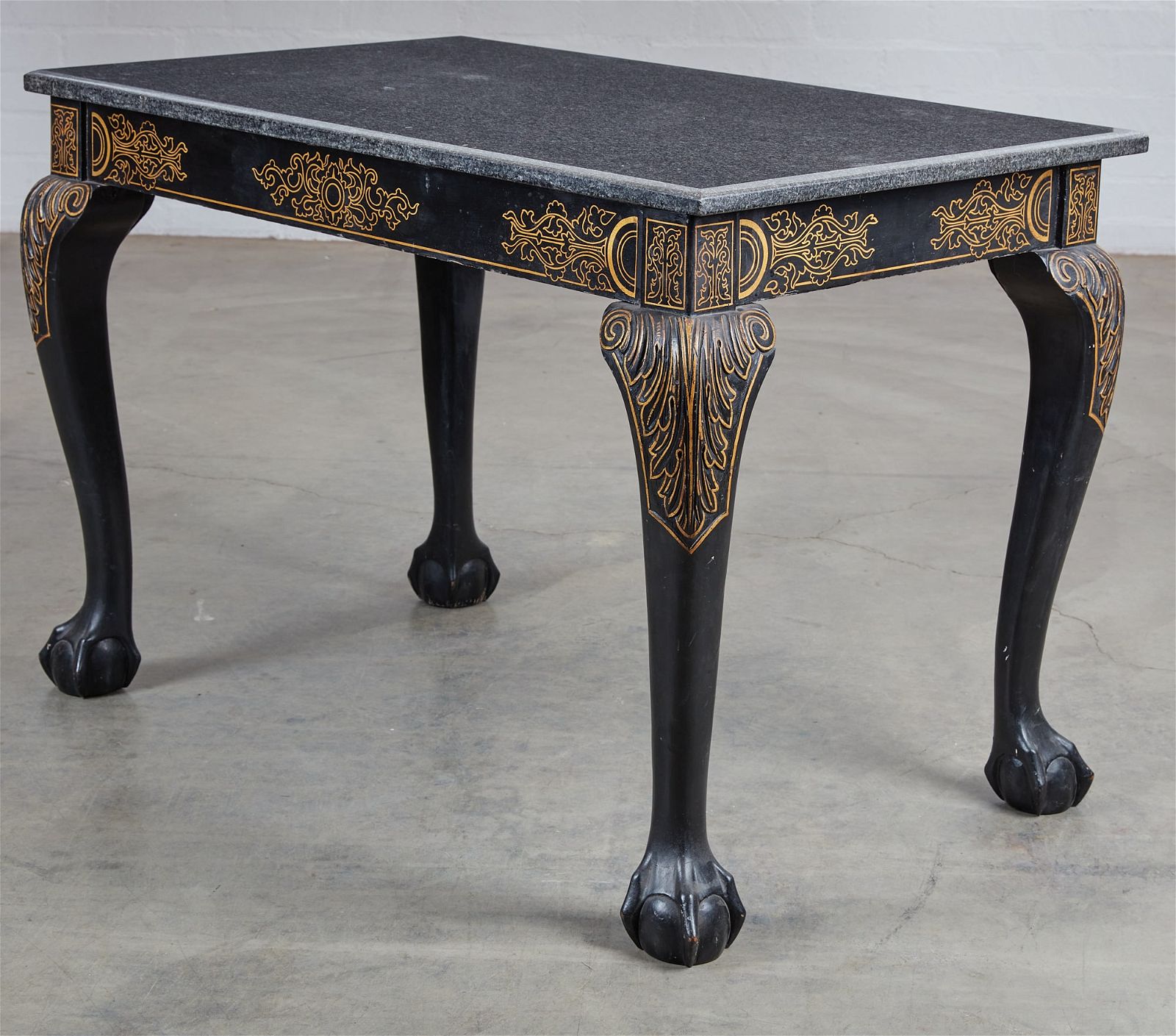 GEORGE II STYLE PARCEL GILT