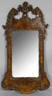 GEORGE II STYLE PARCEL-GILT AN