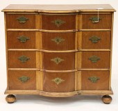 GEORGE II STYLE YEW WOOD OX BO