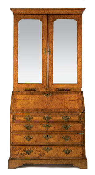 George II Walnut Bureau
