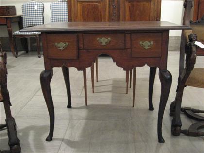 George II walnut dressing