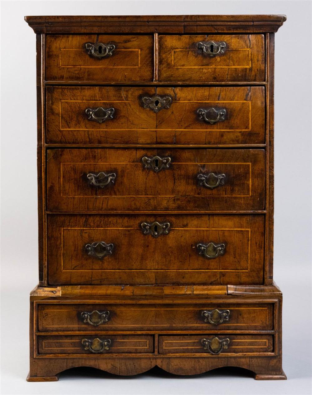 GEORGE II WALNUT INLAID