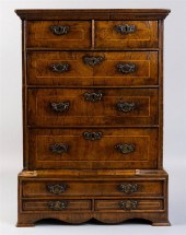 GEORGE II WALNUT INLAID DIMINU