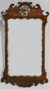 GEORGE II WALNUT PARCEL GILT M