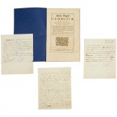 GEORGE III, (3) ALS 1786 & GEO