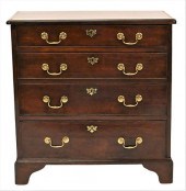 GEORGE III BACHELORS CHESTGeor