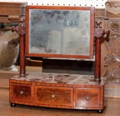 George III banded mahogany sha