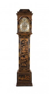 GEORGE III BLACK GILT CHINOISE