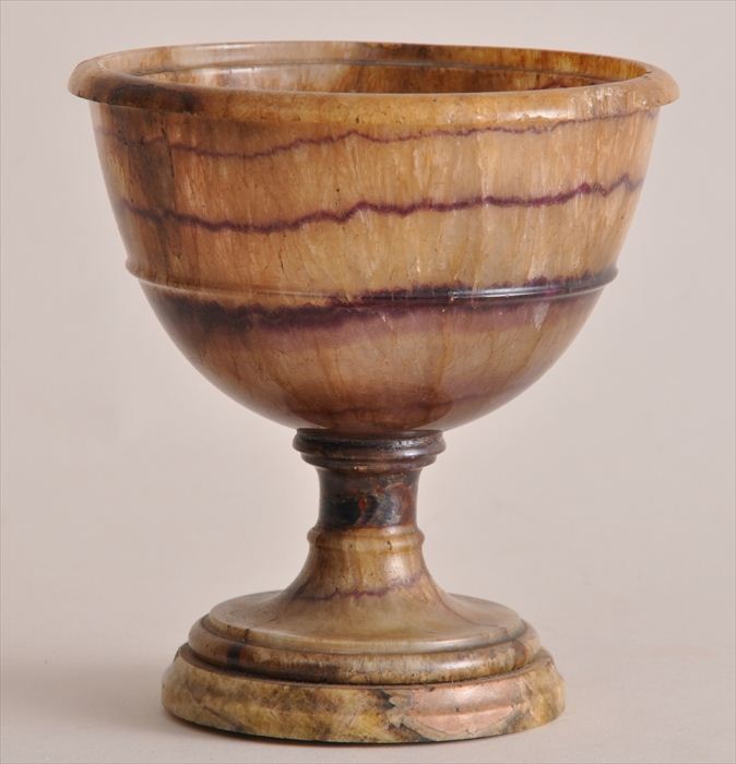 GEORGE III BLUEJOHN FOOTED BOWL The