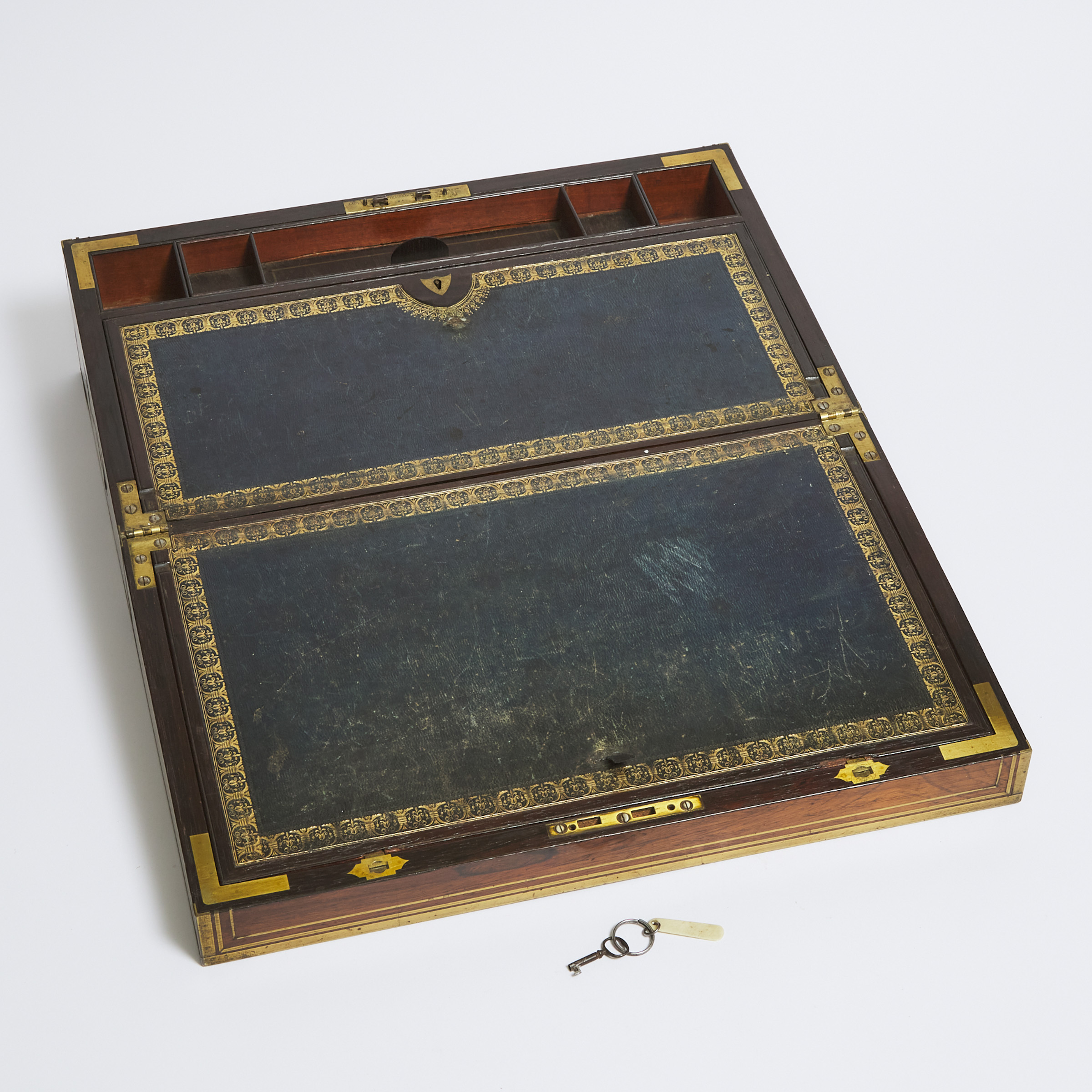 George III Brass Bound Rosewood