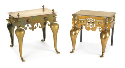 George III brass footman ca. 1790