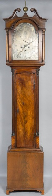 GEORGE III BRASS MOUNTED MAHOG