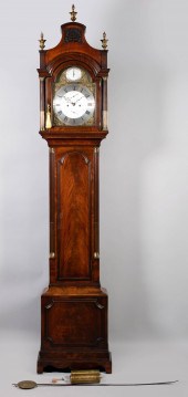 GEORGE III BRASS MOUNTED MAHOG